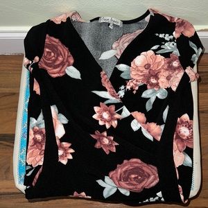 Almost Famous Flower Bodycon Dress